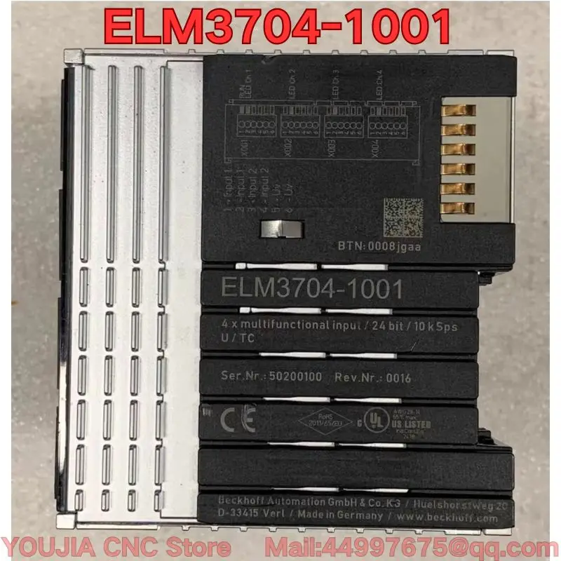 Second-hand PLC module ELM3704-1001 function test is normal Latest quotation in September 2026 - view 5