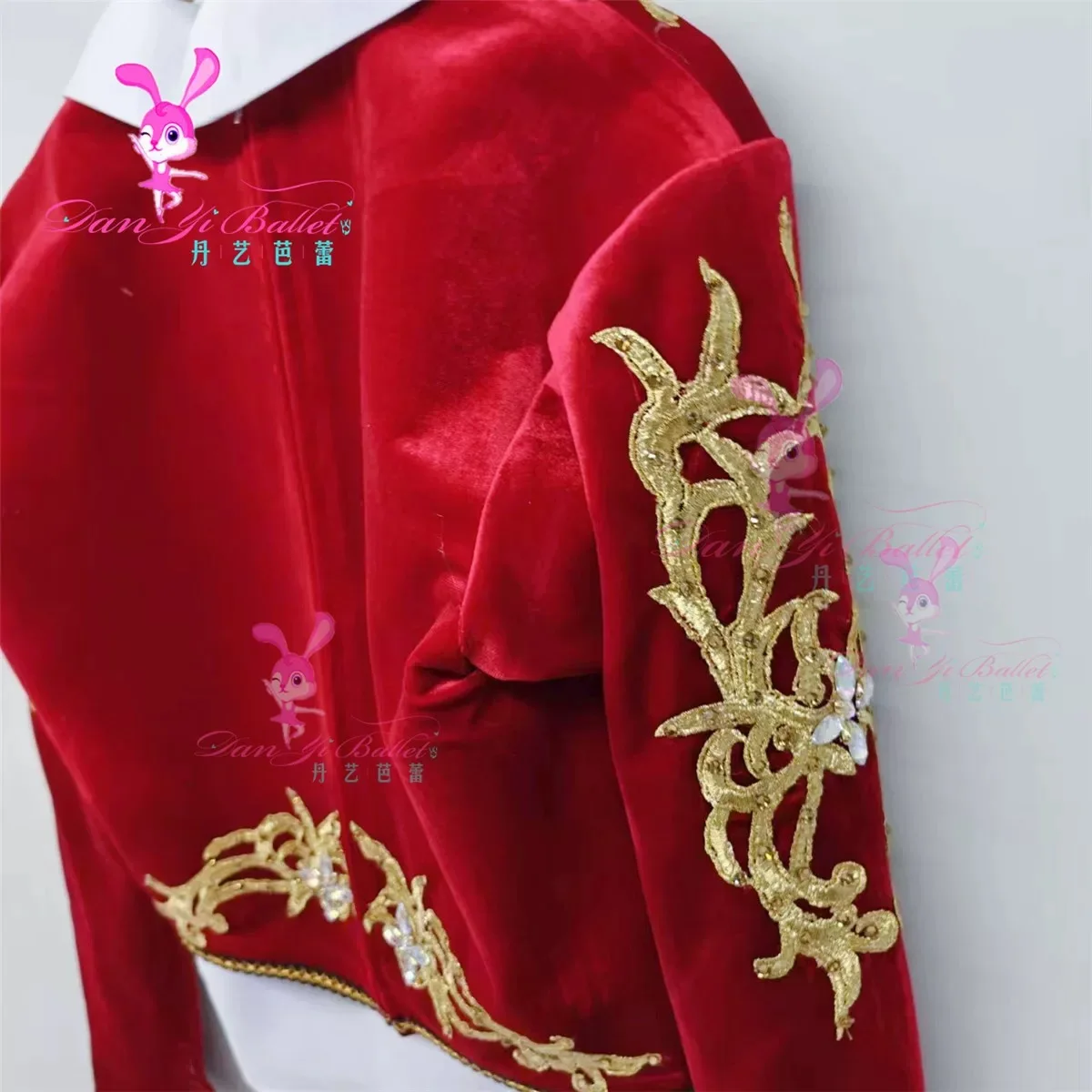 Danyi red prince suit ballet men's performance costume competition costume performance professional customization