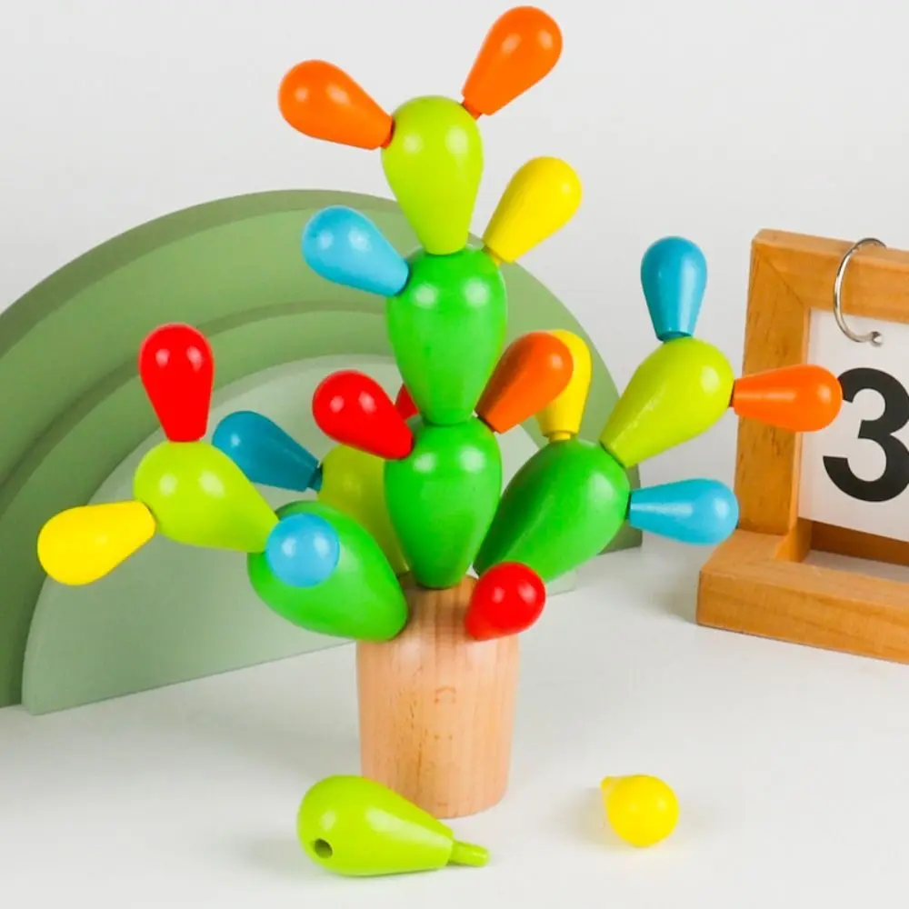 Ouriço cactus montessori brinquedo cactus aperto bebê concentração treinamento auxiliares de ensino emenda educacional brinquedo sensorial família