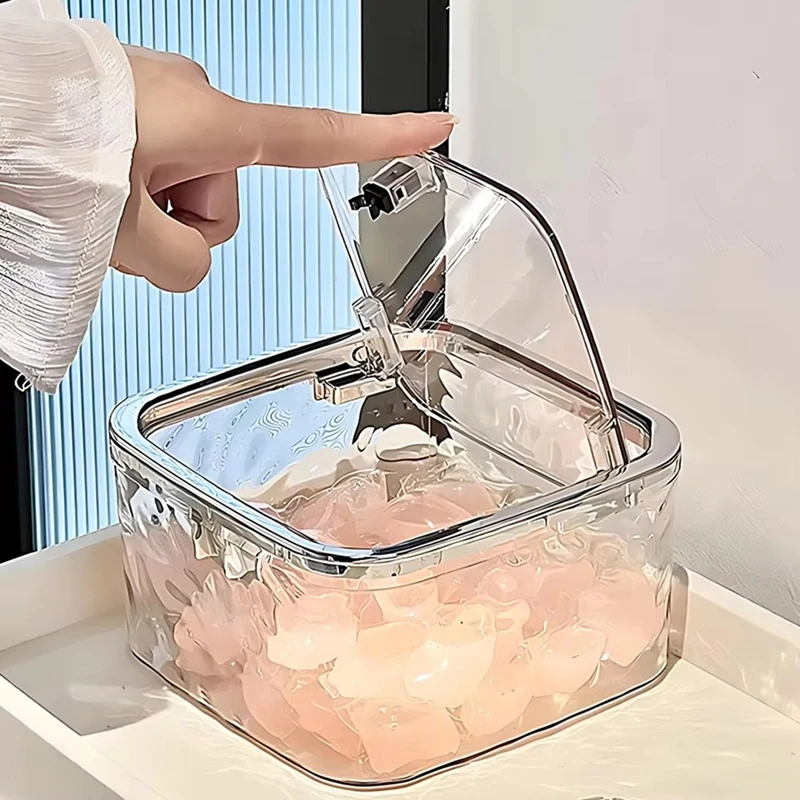 

Transparent Storage Box For Laundry Seminal Vesicle Container Used For Cleaning Capsules Laundry Storage Box-FUNN