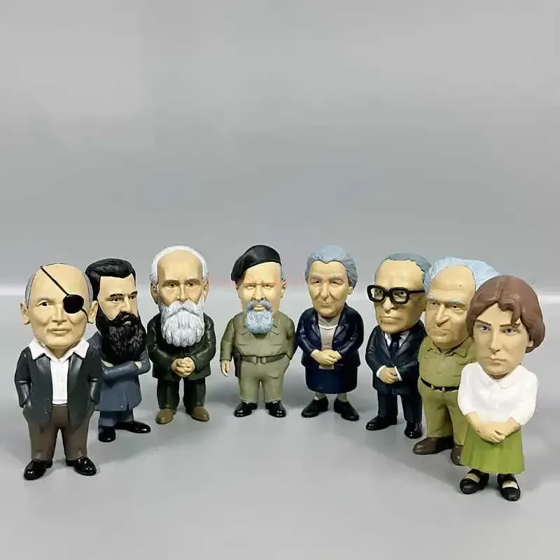 Figurine d'action en PVC pour leaders militaires historiques, 8-10cm, Napoléon, césar, modèle de collection peint à la main avec articulations articulées