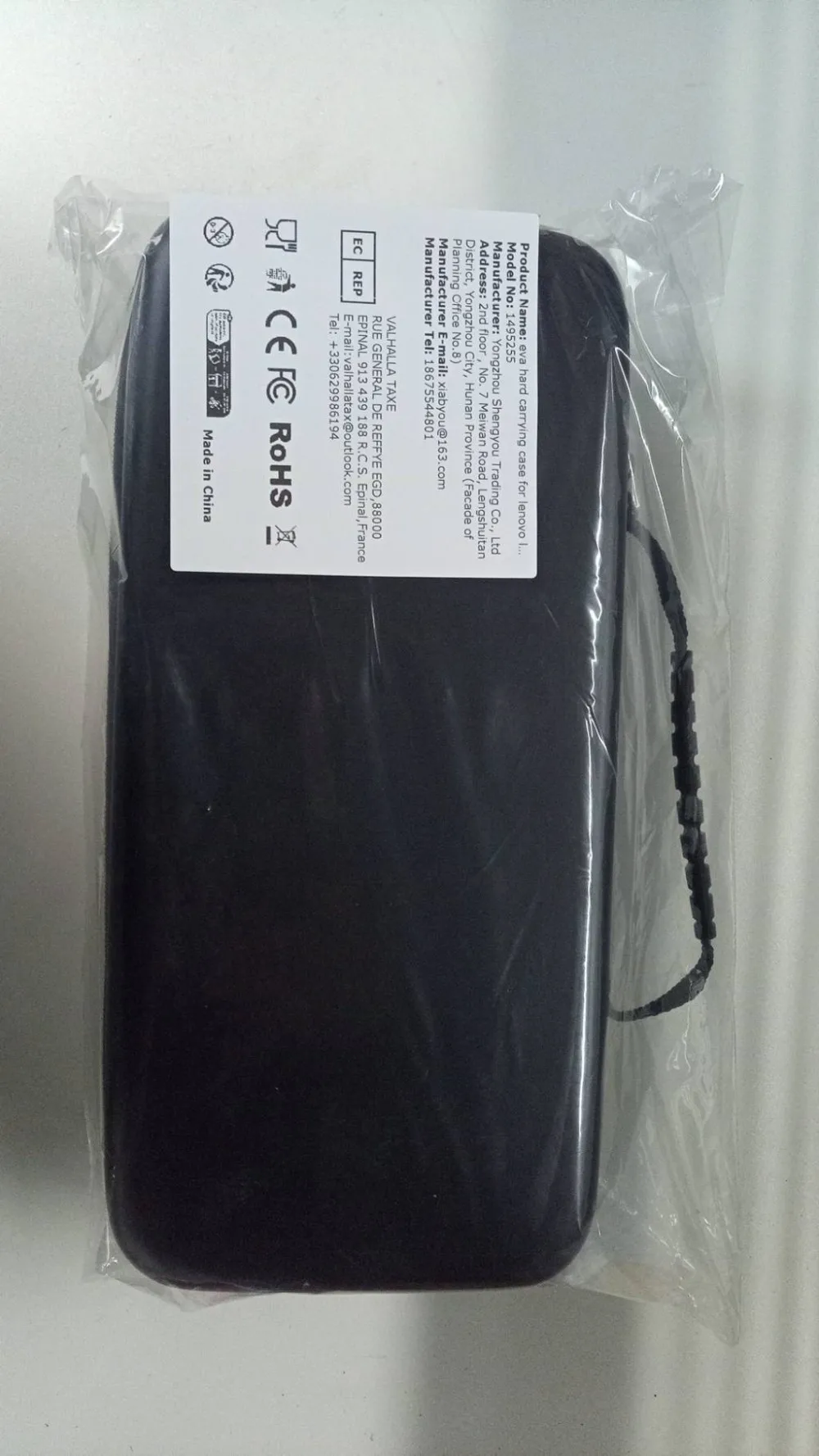 

EVA Hard Carrying Case Bag for Lenovo Legion Go S Handheld Waterproof Hard Travel Case Shockproof Portable Storage Bag Anti-Drop