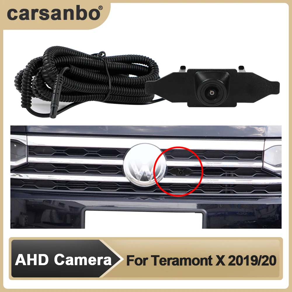 Car AHD Front View OEM Camera HD Night Vision Fisheye 150° Camera for VW 2019/2020 Teramont X Parking Monitoring System