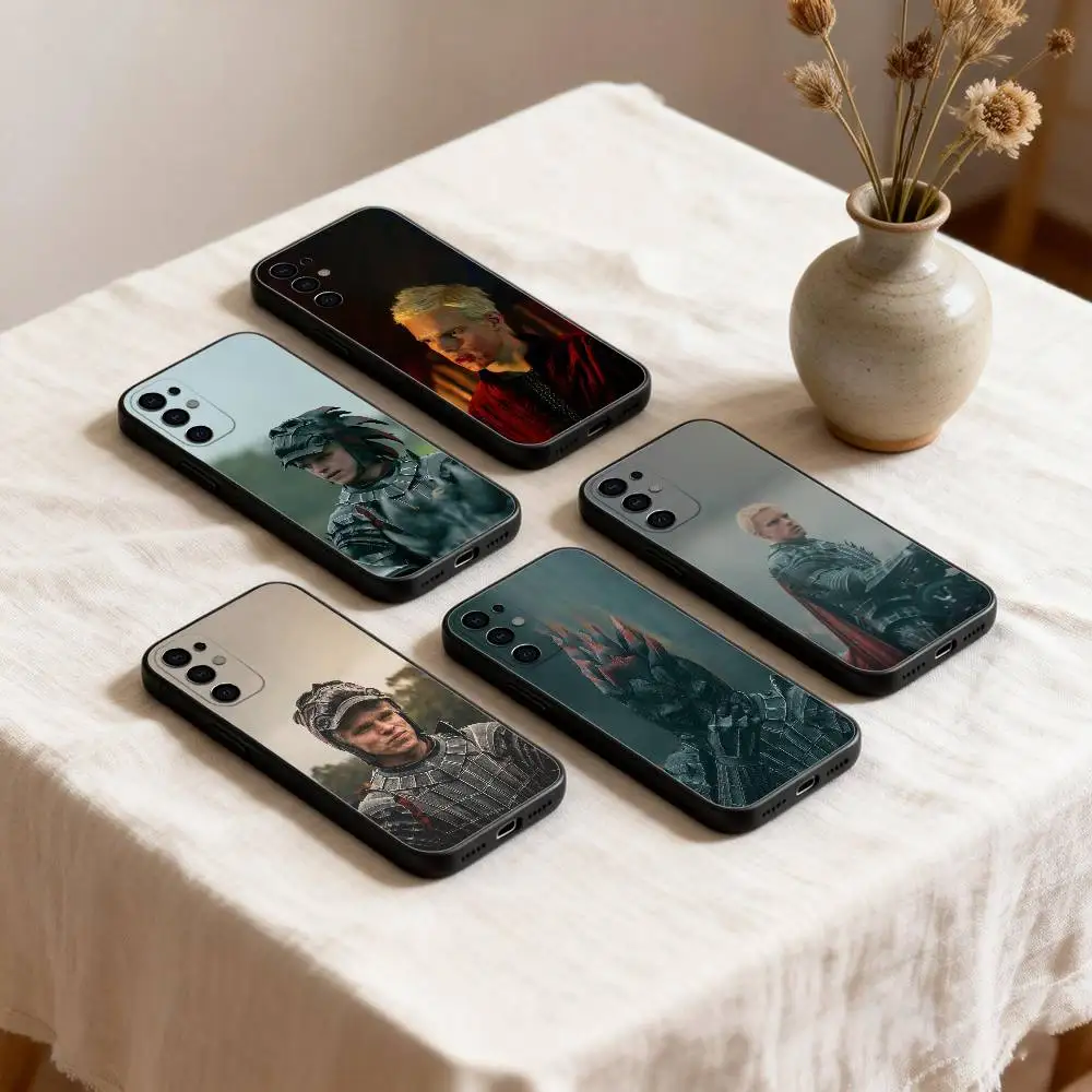 A-Aerion T-Targaryen B-Brightflame Phone Case For Samsung S26,25,24,23,22,21,20,30,Ultra,Plus,Fe,Lite Black Shell