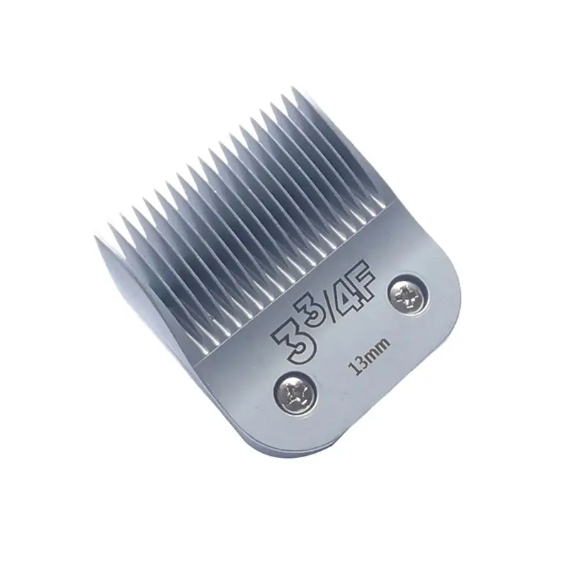 THIVN-3 3/4F 13Mm Detachable Pet Dog Grooming Clipper Blade Replacement For Most Andis,Oster A5,Wahl KM10 Series Clipper