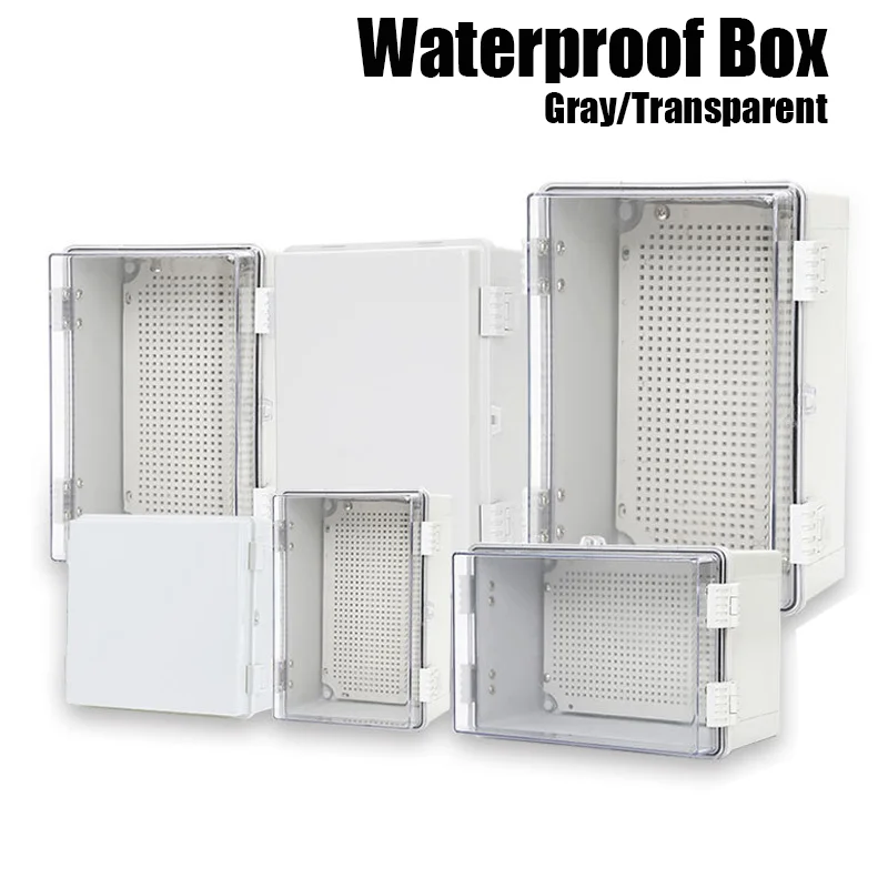 

Outdoor Waterproof ABS Plastic Enclosure IP66 Electrical Power Junction Box for Secure Distribution Connections in Electronics