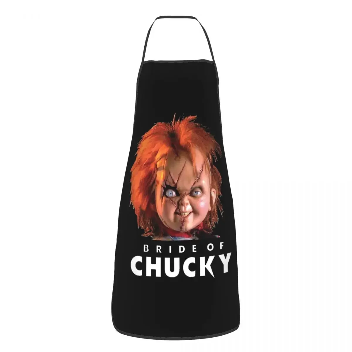 Unisex Bride Of Chucky Kitchen Chef Cooking Baking Apron Men Women Horror Movie Tablier Cuisine for Gardening