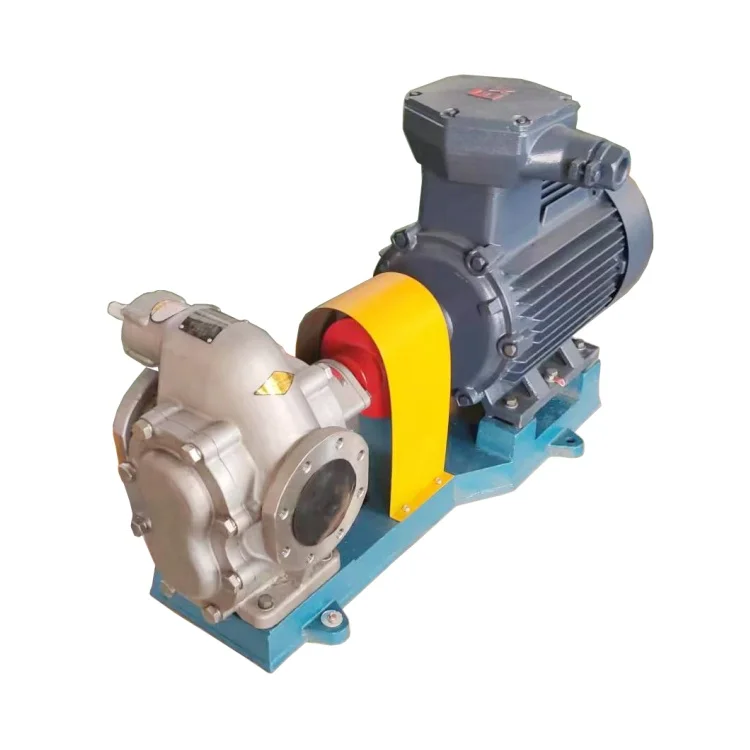 KCB-300 10HP 5.5KW Electric Gear Oil Pump Diesel Delivery Pump Stainless Steel High-Temperature Pump Low Pressure OEM