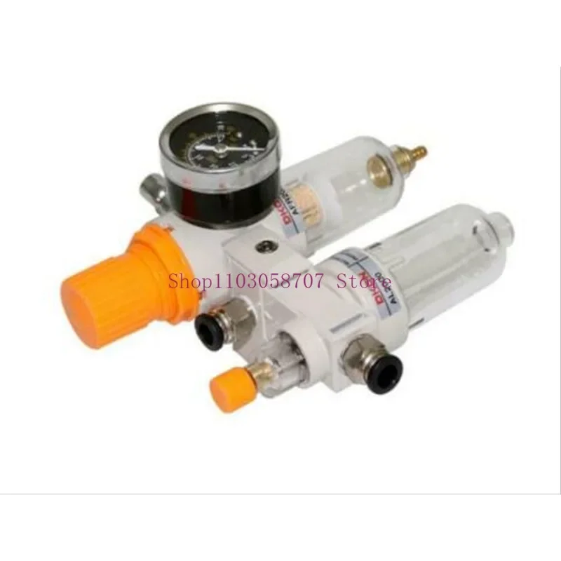 Air Compressor Air Filter Regulator Oil Water Separator Trap Filter Regulator Valve Automatic Drain Lubricator Pressure Gauge