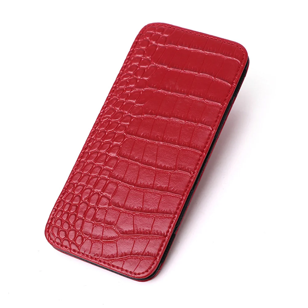 Pu Wallet Crocodile Pattern ID Bank Credit Card Holder Protector Case Portable Travel Bag Men Banknote Organizer Passport Cover