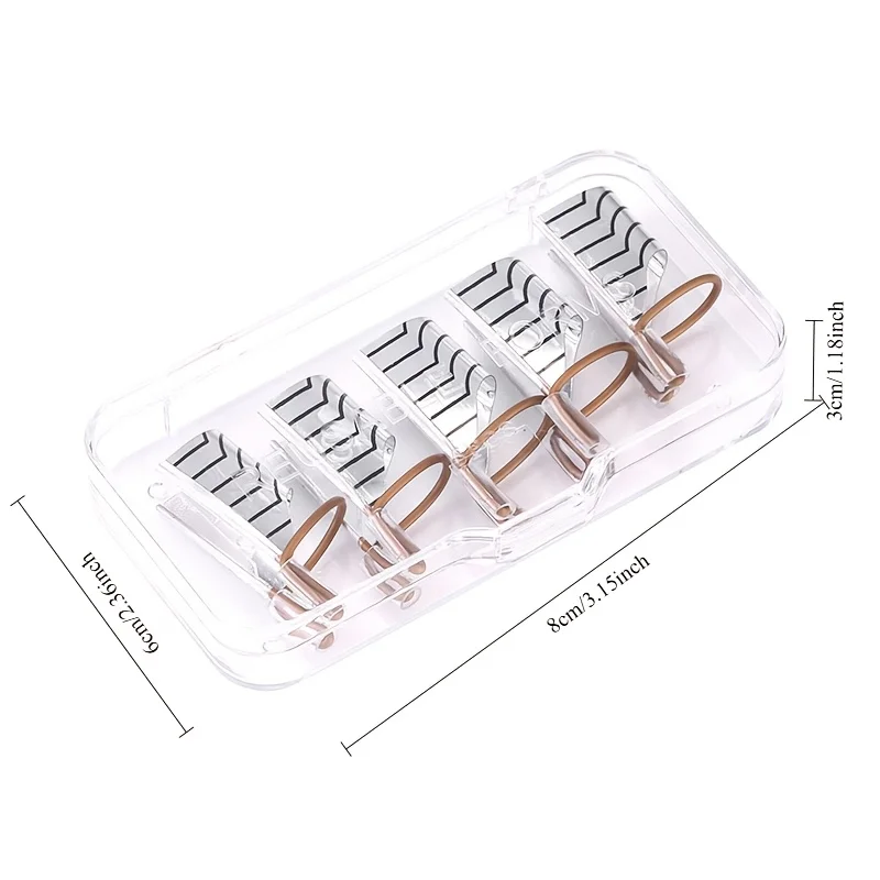 5pc Nail art C Gebogene Form Verlängerung Guide Tipps Französisch Folie Acryl Polnischen Gel UV Design Form Wiederverwendbare Metall Form maniküre Werkzeug