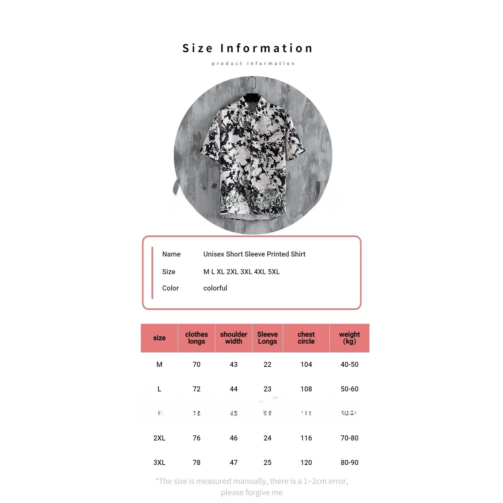 High Quali Men's Printed irt Set Faion Trend Cleanfit Sle A-Line Sve Linen Material Ladies' T-irt