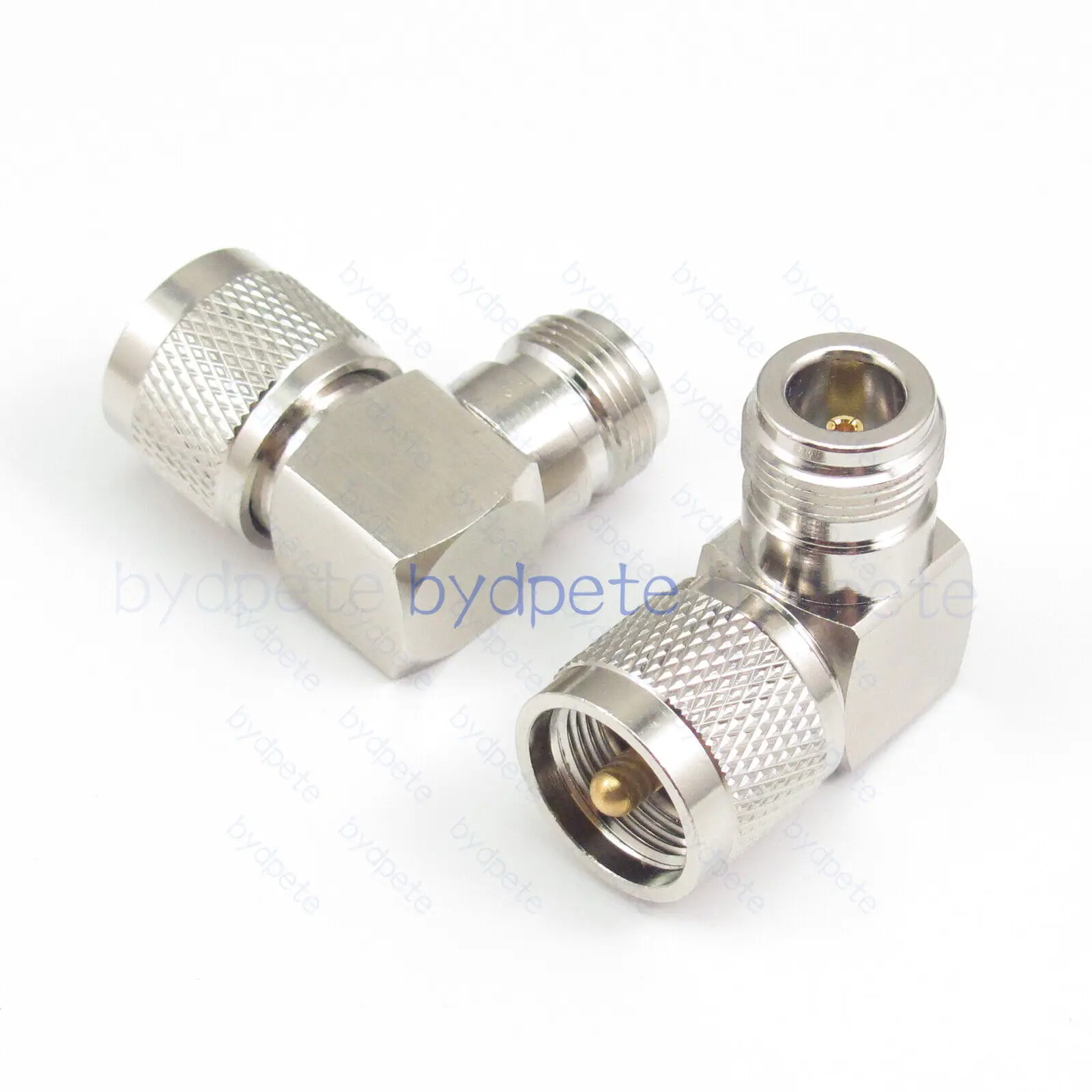 PL259 UHF Male to N Female Jack Right Angle 90 Degree Adapter 50ohm RF Connector 50ohms