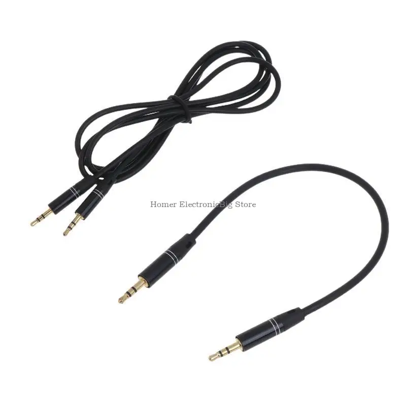 2,5 mm macho macho TRS Adaptador estéreo Cable oro chapado en