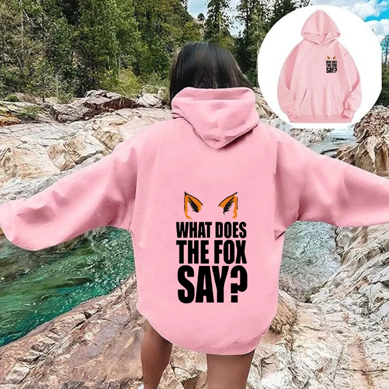 Women Sweatshirts Loose New Street Round Neck Letter Printed Female Hoodie Pullover Casual Sport Top Spring Autumn 2025