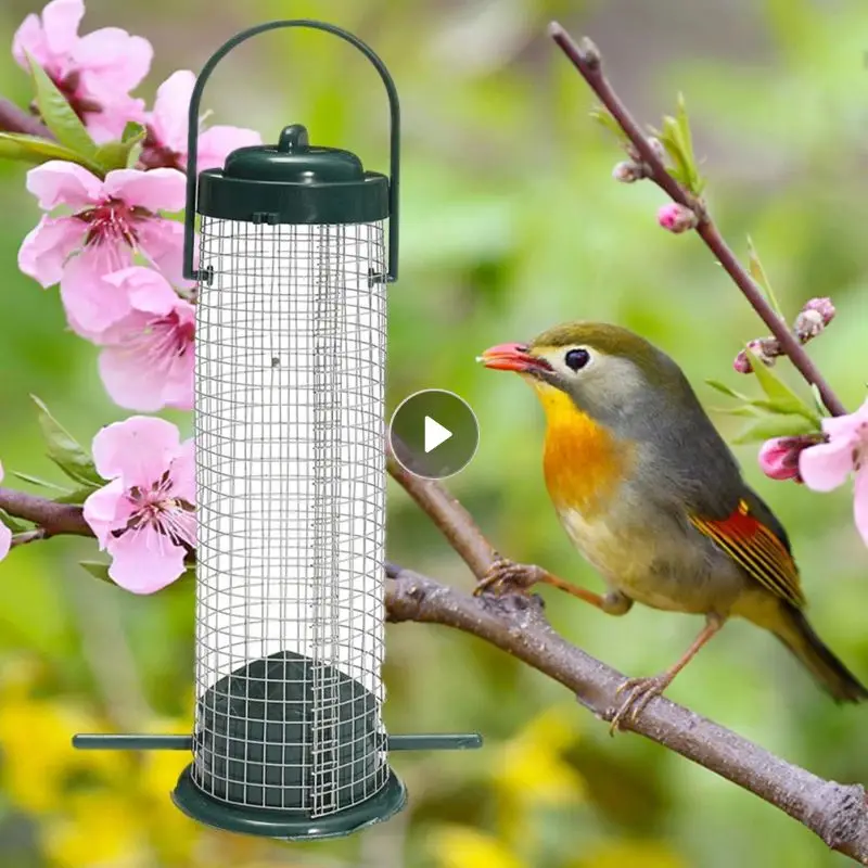 Mesh Functional Convenient Weather-resistant Best-selling Practical Trending Large Capacity Bird Feeder Bird-watching Outdoor