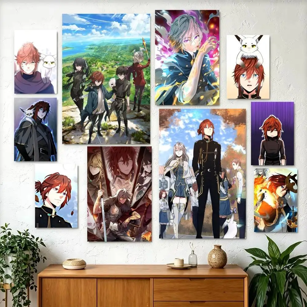 The B-Beginning After The End Poster Perfect Space Sticker Self Adhesive for Office Home Theater Wall Art Decor Fancy Gift