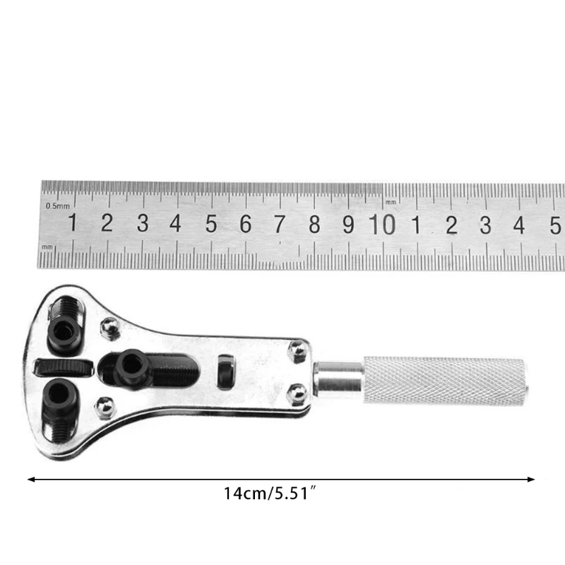 A5YD Watch Back for Case Pener مع 18 قطعة قطعة من 3 نقاط مفتاح وجع لحالة إعادة