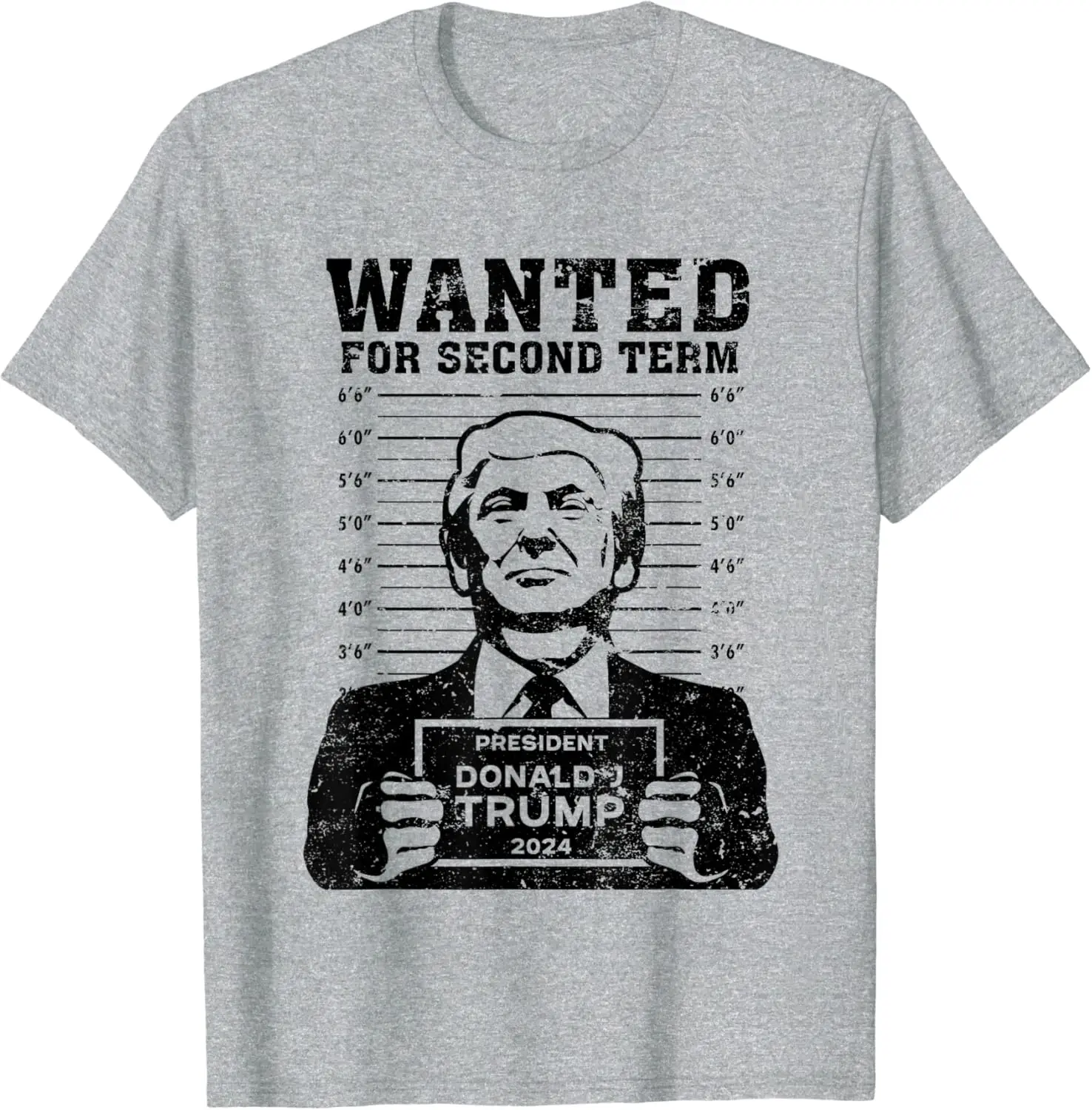 Trump Mugshot Wanted For Second Term 2024 T-Shirt