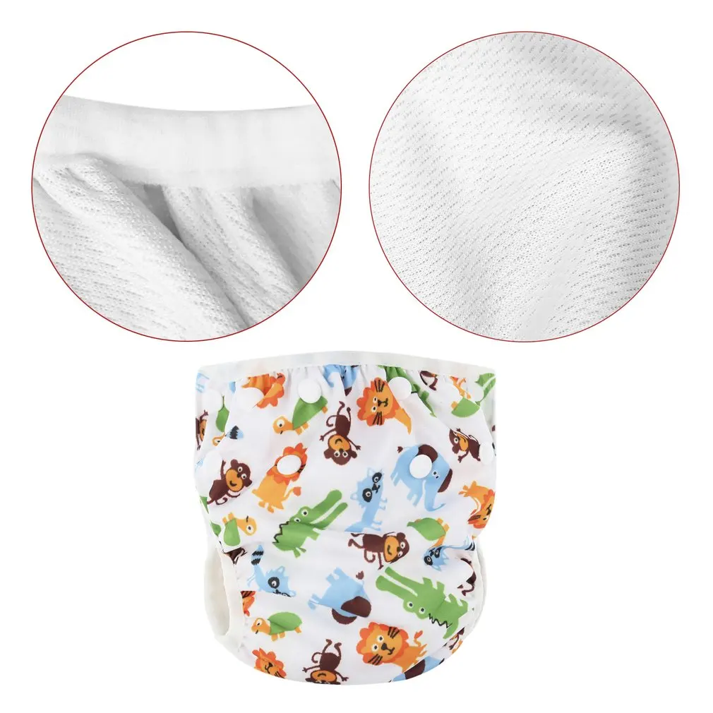 New Baby Swim Diapers Waterproof Adjustable Cloth Diapers Pool Pant Swimming Diaper Cover Reusable Washable Baby Nappies