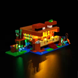 Lazishi LED light 21256 set is suitable for The Frog House building blocks (only including lighting accessories)