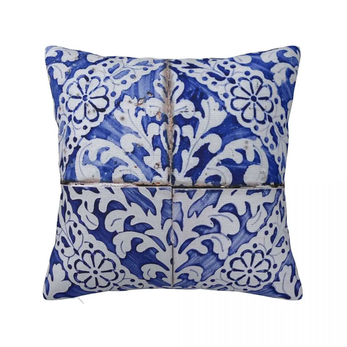 Blue Traditional Portuguese Tilesportugal Headboards Body Pillow Anime Pillow Covers Decorative Pillow Case Pillow Cover