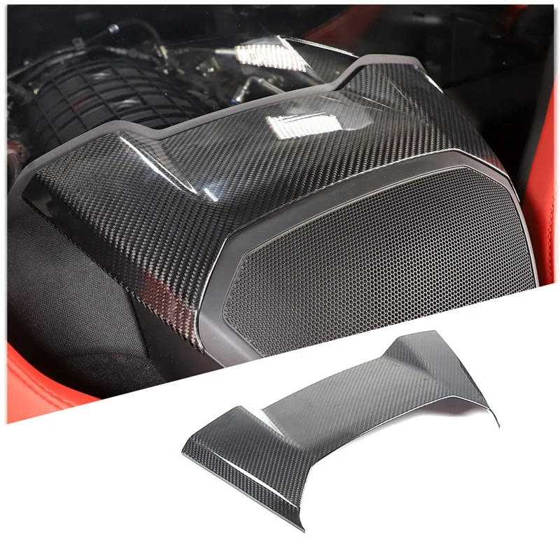 

Speaker Cover Trim Accessories Carbon Fiber For Chevrolet Corvette C8 2020-2023 Coupe