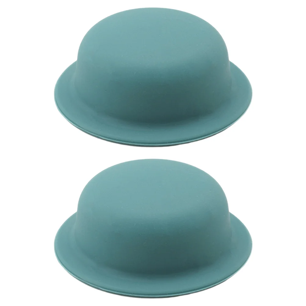 2 stks Siliconen Pot Deksel Handvat Cover Hittebestendige Antislip Keuken Accessoire Herbruikbare Pot Knop Protector Koken Mouw Voor