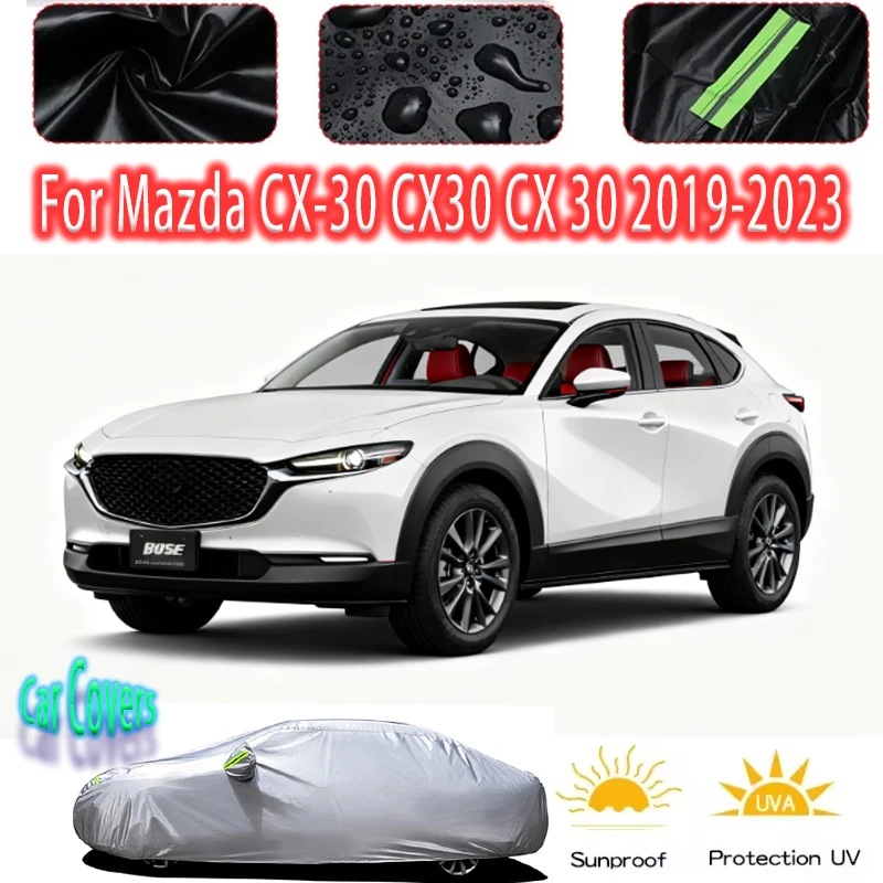 

For Mazda CX-30 CX30 CX 30 Outdoor Protection Full Car Covers Snow Cover Sunshade Waterproof Dustproof Exterior Car accessories