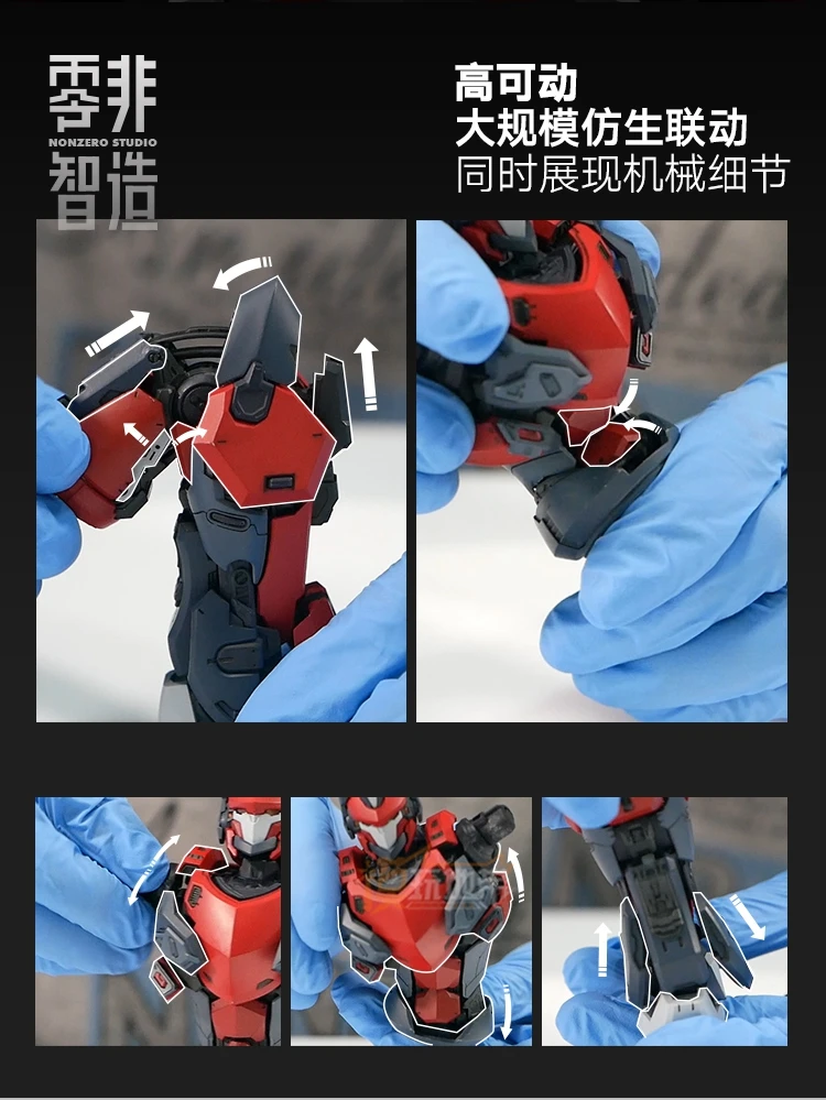 NONZERO STUDIO 1/100 รุ่น Knight Of Dark Sky ประกอบรุ่น Action Figures Transformation หุ่นยนต์ของเล่นสําหรับเด็ก