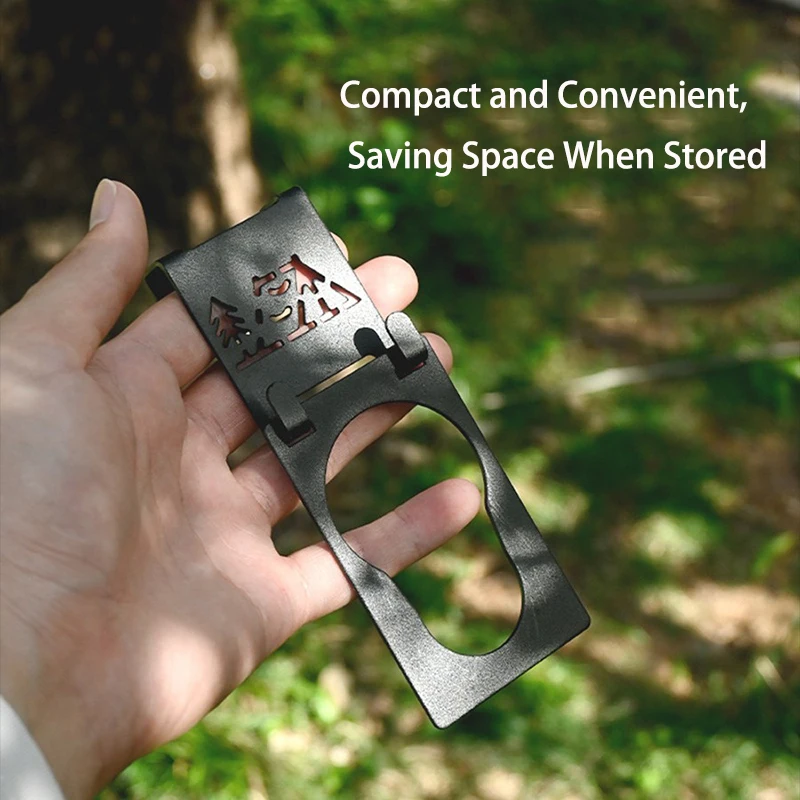 TARKA Heavy Duty Outdoor Butane Gas Tank Hanger Clip Portable Canister Hanging Hook for Camping Stove Travel Accessories gallery 3