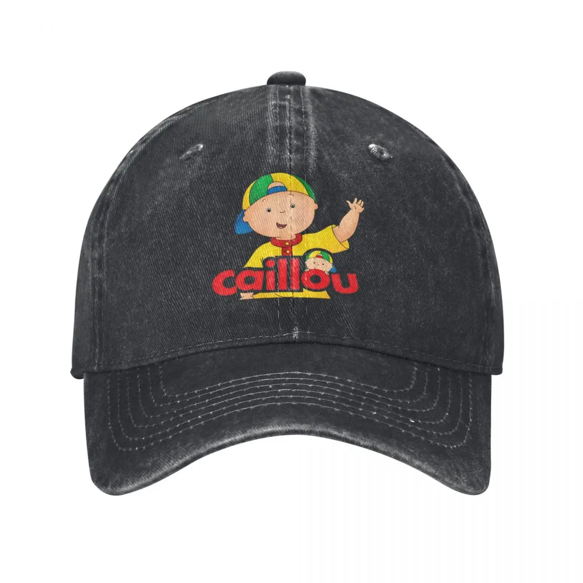 Funny Cartoon Caillou Baseball Cap Casual Unisex Men Hip Hop Hats Sunshade Tennis Skate Baseball Caps Gift