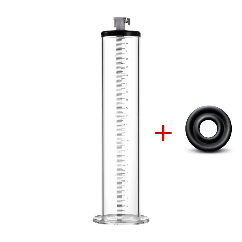 Vacuum Pump Cup - Wide Mouth Tempered Glass Cylinder with Pressure Booster & Safety Accessory