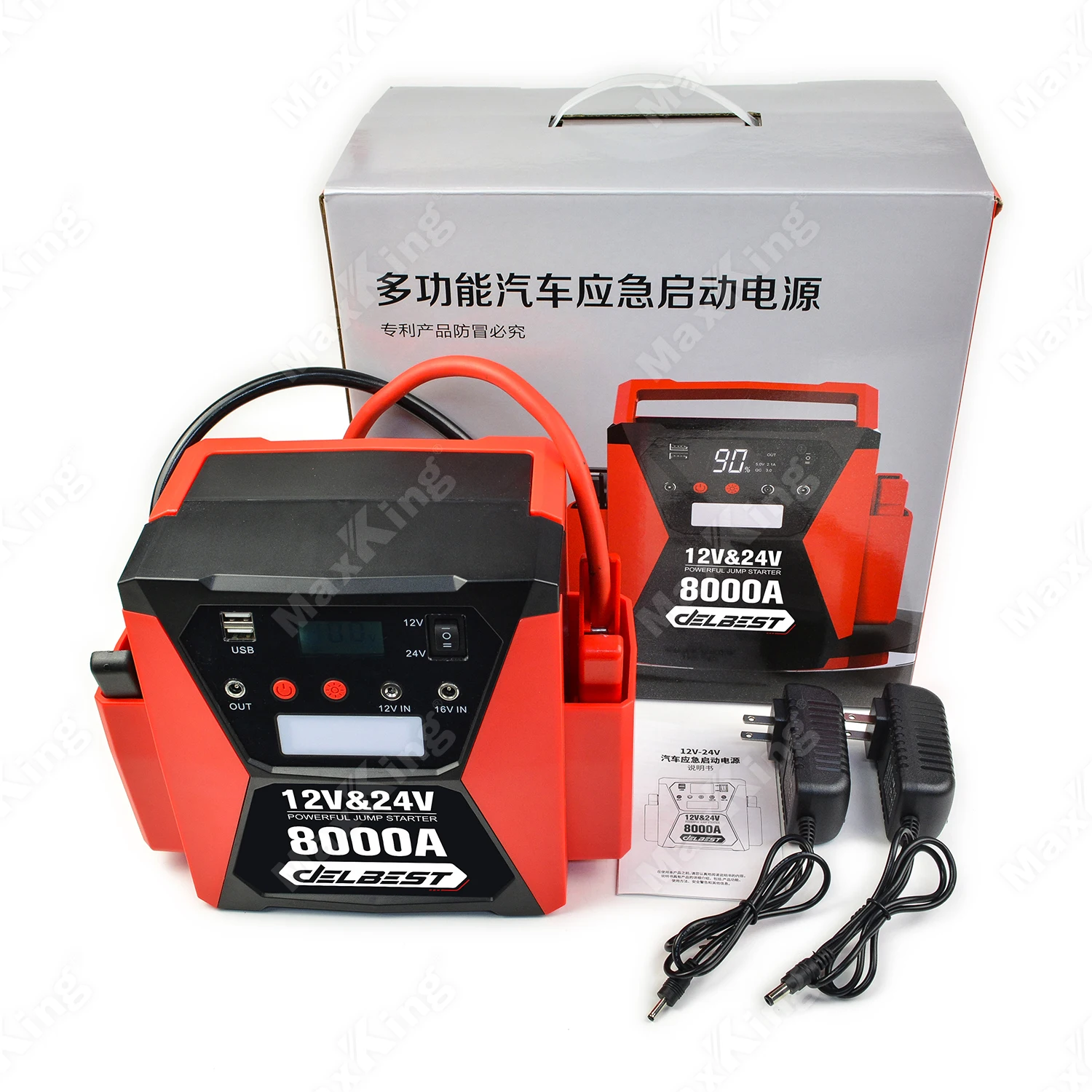 24v Starting Device Car Jumpstarter Auto Buster Car Emergency Power Bank Tool Portable Jumper Starter