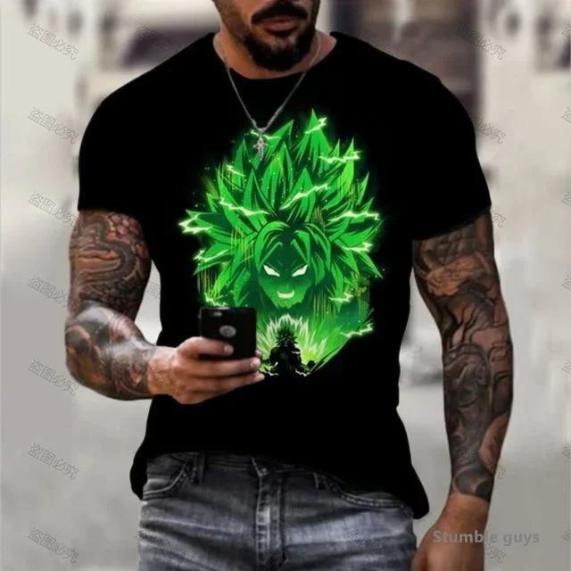 Sommer Dragon Ball T-Shirt Herren Jungen Kleidung Mädchen Kakarot Kinder T-Shirt Goku Sweatshirt Super Saiyan Tops Vegeta Tops