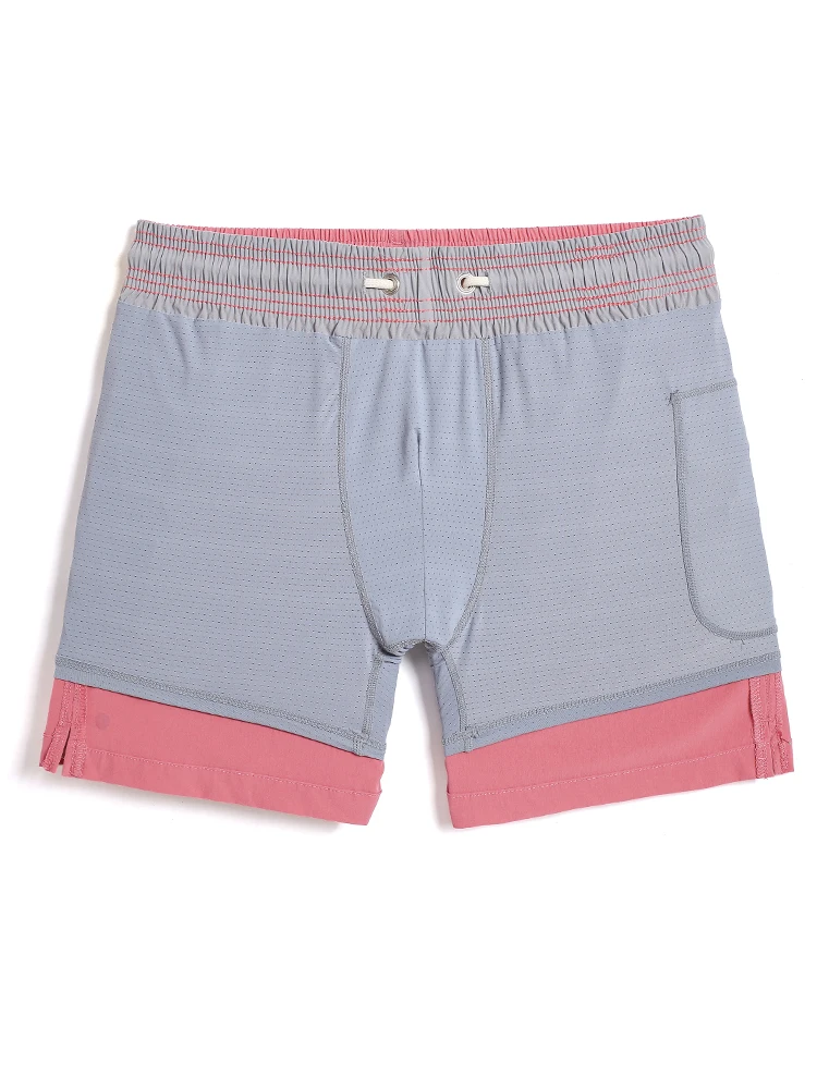 Men's Beachwear Men Plain Shorts Quick Drying Baggy Male Swimwear Jogger Shorts Fashion Beach Shorts Fully Lined GMA2584A