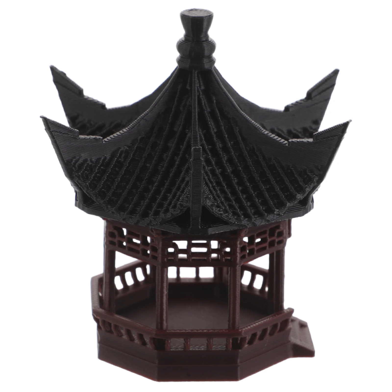 

Mini Pagoda Miniature Landscape Decoration Intricate Traditional Design Bonsai Garden Ornament Asian Courtyard Ornament Aquarium