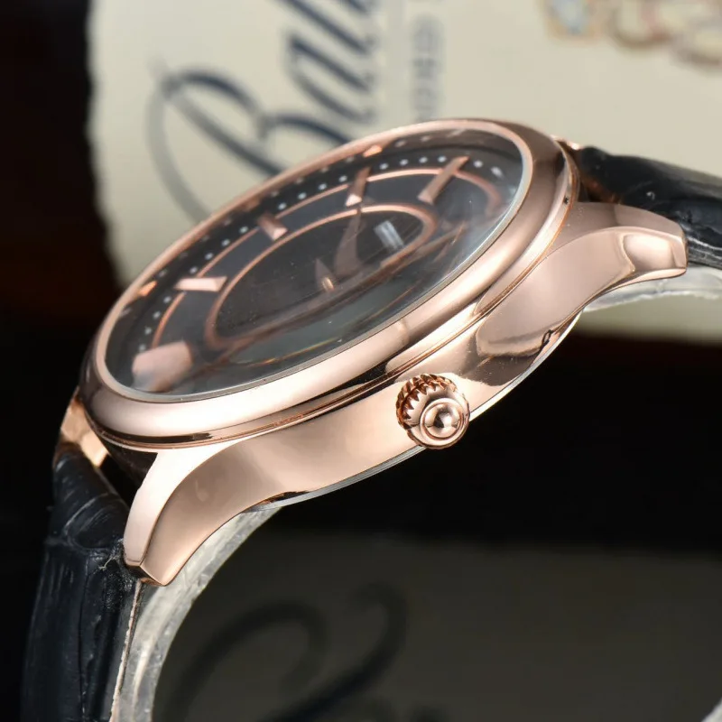 ​ 2025 relógio cronógrafo de quartzo de luxo masculino aço inoxidável cristal safira resistente à água 100m display de data luminosa