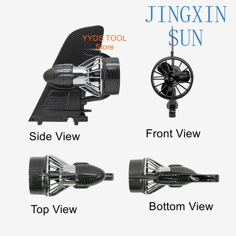 Inflatable SUP Paddleboard Electric Thruster Surfboard Power Fin Remote-Controlled Underwater Propeller Kayak Motor