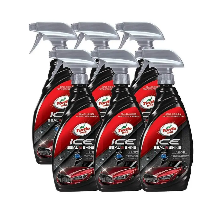 

ICE Seal N Shine, Автомобильный сургучный герметик, Глянцевый блеск, Высокоглянцевая вода, Бисероплетение и прочная защита краски, Наполненный карнаукой воском, Fo