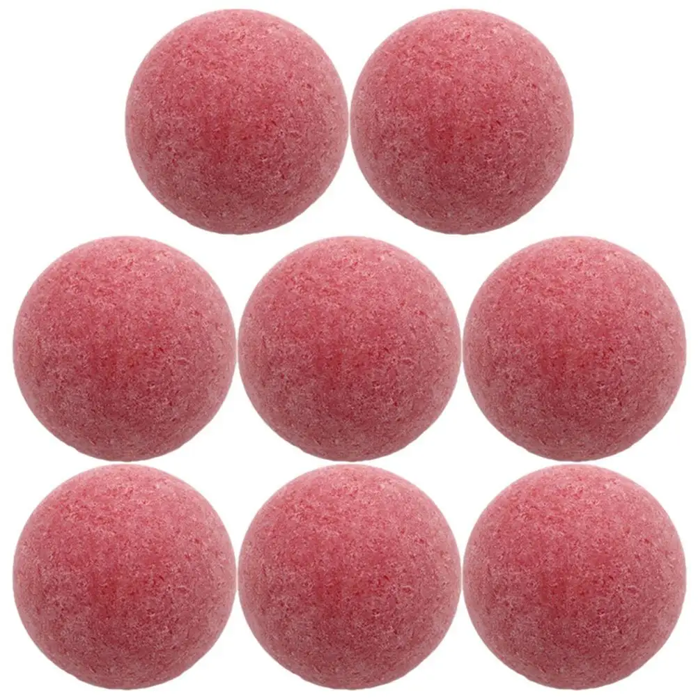

12 Pcs Bright Red Color Balls Replacement Table Soccer Football Mini Birthday Decorations Foosball Game Room
