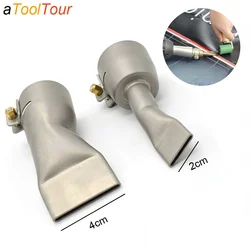 2cm 4cm Flat Welding Nozzle Tips for PVC Floor Weld Nozzle Plastic Welder Tip for Hot Air Tourch Gun Soldering Supplies Accesory