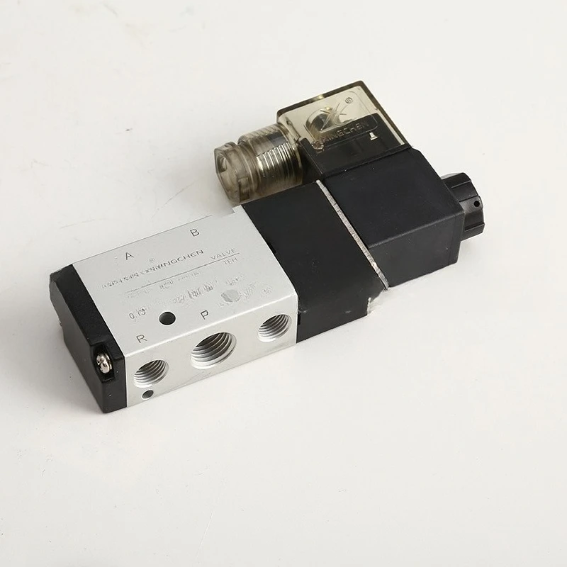 4V210-08-DC24V stable performance solenoid valve five-port two-position pneumatic solenoid valve