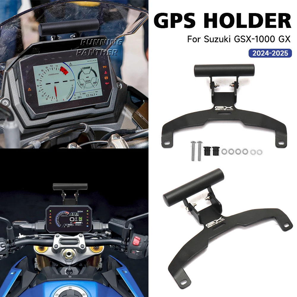 

Motorcycle Navigation Bracket GPS Holder Mount Parts Extension Accessories For Suzuki GSX-S1000 GX gsx s1000 2024-2025