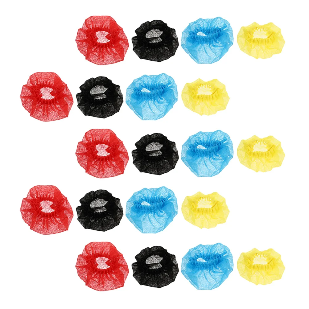 

80Pcs Non-Woven Microphone Covers Disposable Mic Windscreen Protection for Speeches Recordings Mic Covers Disposable