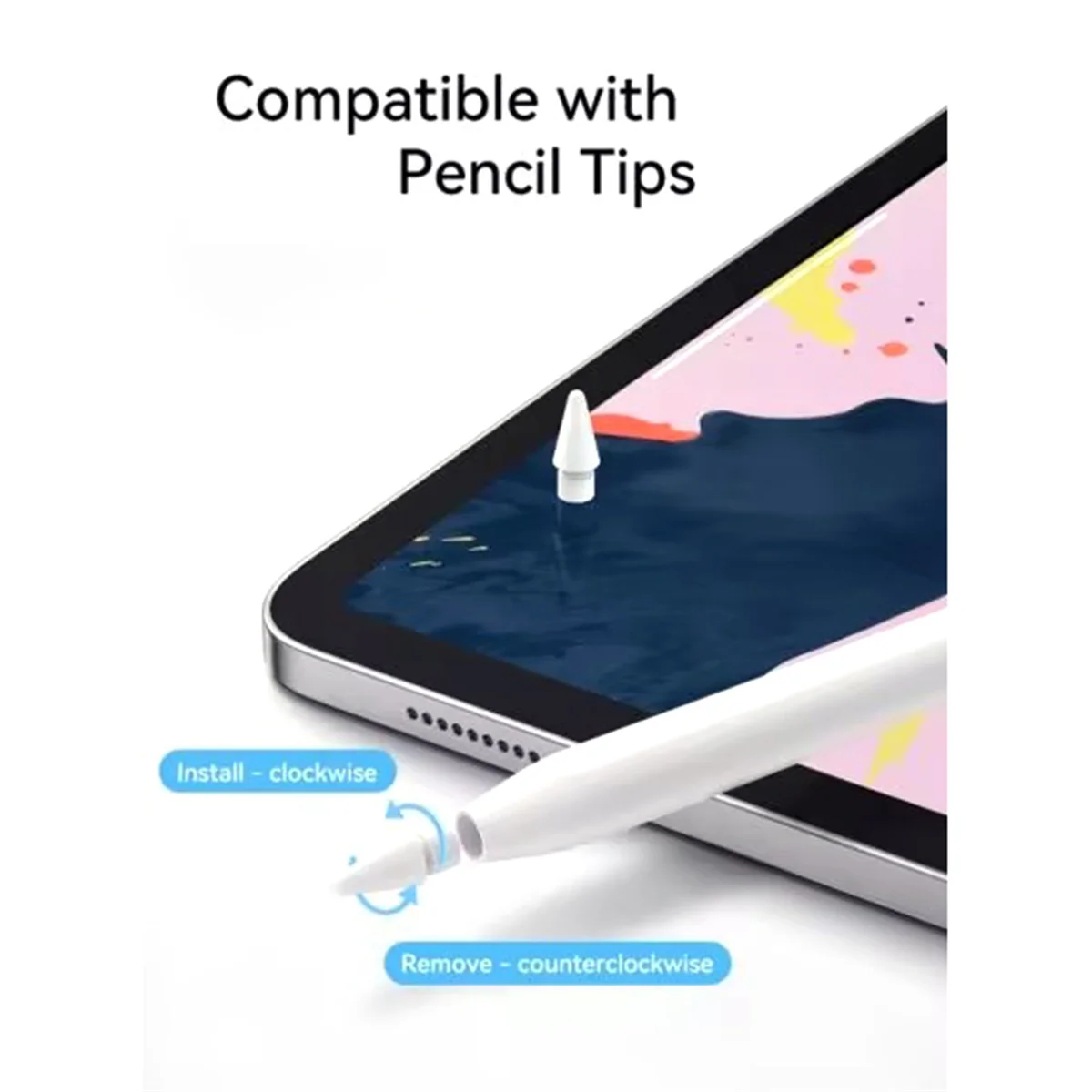 Practical-JOYROOM Capacitive Pen Cell Phone Tablet Anti-Touch Capacitive Pen Bluetooth Portable Operation Active Stylus