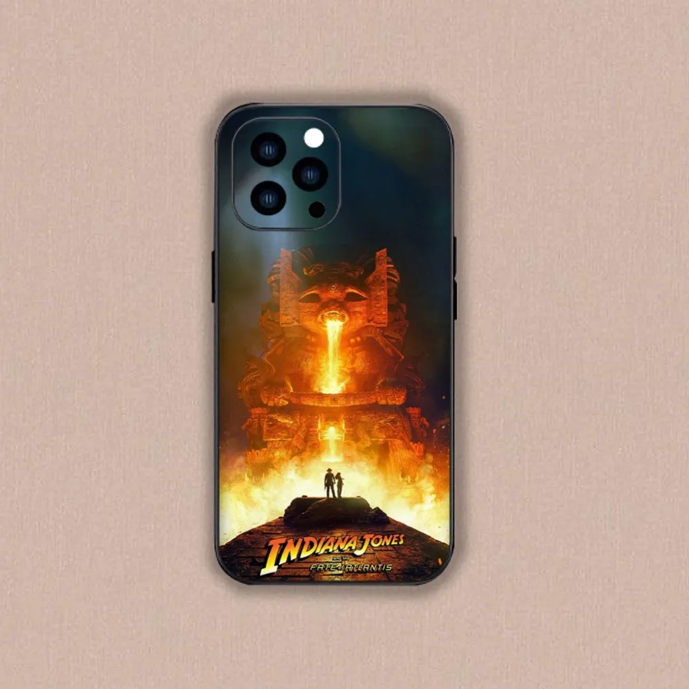 Movie Indiana Jones Phone Case For Xiaomi 12 11 Pro Redmi Note7 8 9 K40Pro Black Shell