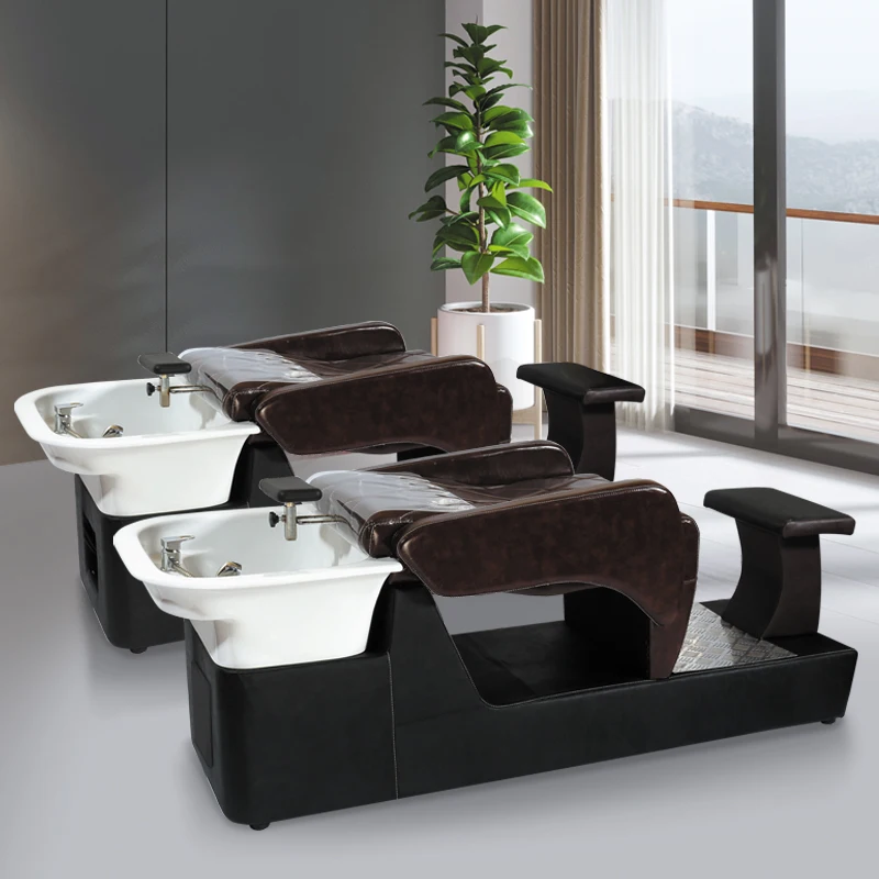 

Water Hoop Shampoo Backwash Japanese Hair Spa Washing Bed Units Basin Bac Shampooing Coiffeur a Domicile Bowl Chair Cosmetic