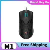 Ziyoulang M1 Wired Honeycomb Hollow-out Mouse 6400 DPI Low Latency 69g Ultra Light Esports Gaming Mouse Laptop Gamer Accessories