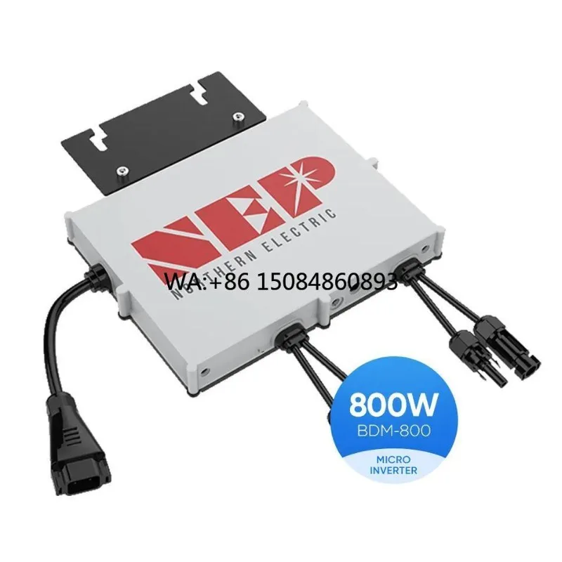300/400/600/800W In Stock High Efficiency NEP BDM-300 On Grid Solar Balcony SystemBalcony solar power generation
